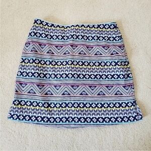 Vineyard Vines Abstract Print Golf Skirt/Skort Sz 14